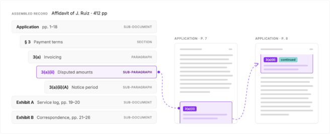 Document-wide structure